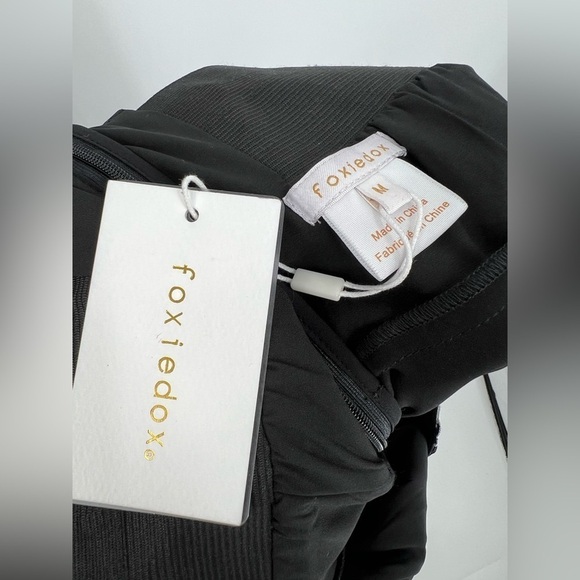 Anthropologie Foxiedox Sarah Floral Embroidered Wide Leg Halter Jumpsuit Medium - Picture 6 of 11